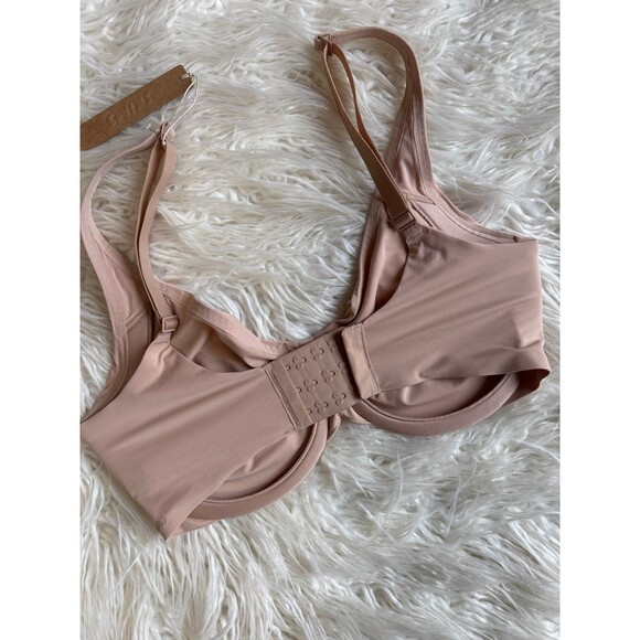 Skims Smoothing Intimates Unlined Minimizer Bra Clay Size 34DDD - Picture 6 of 7